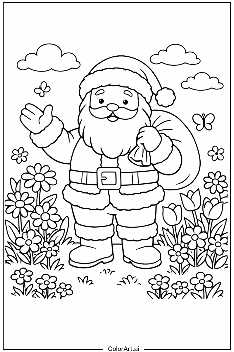 christam in a Garden 5