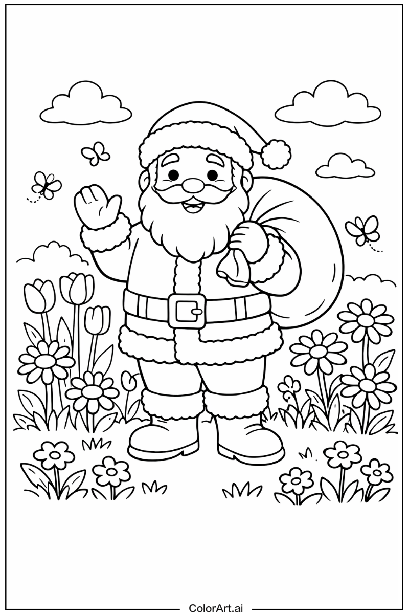 christam in a Garden 6