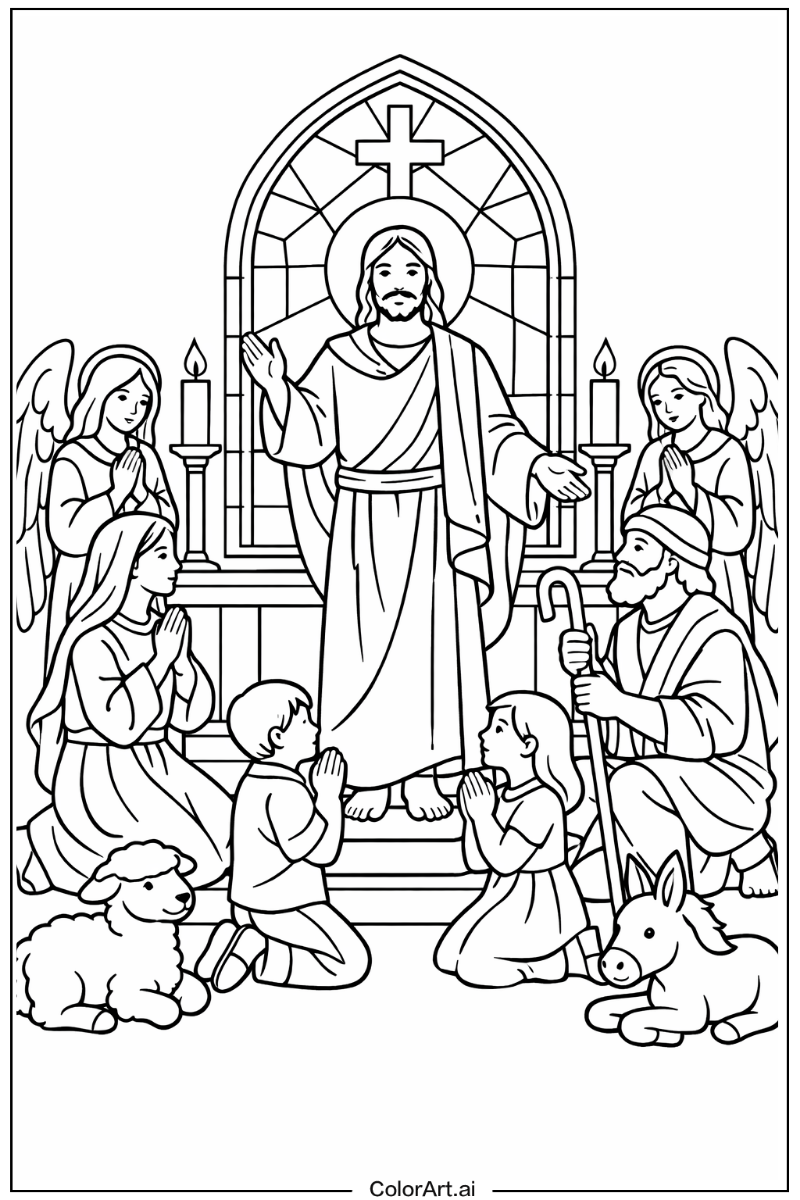 Christian with Cathedral Theme