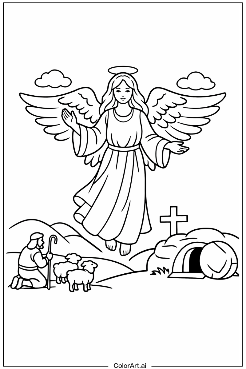 Angel Christian Scene