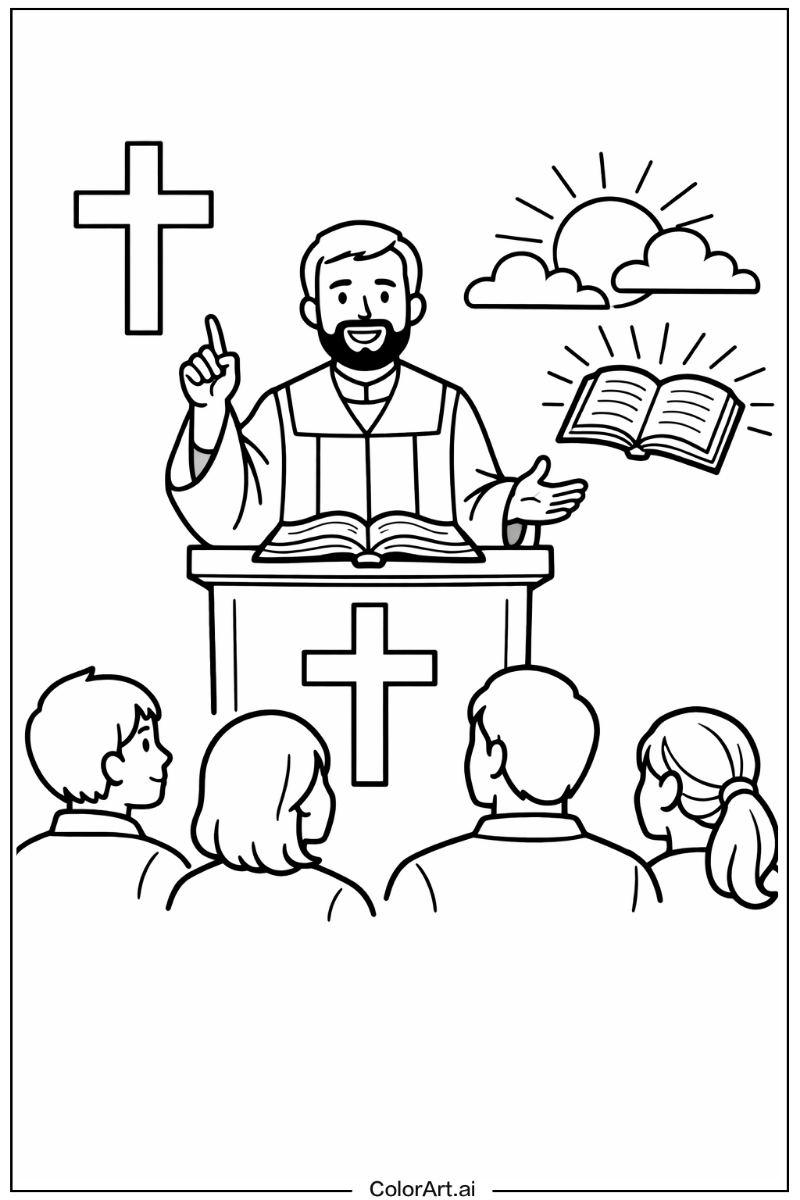 Sermon Christian Scene