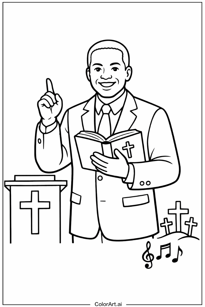 Christian with Pastor Theme