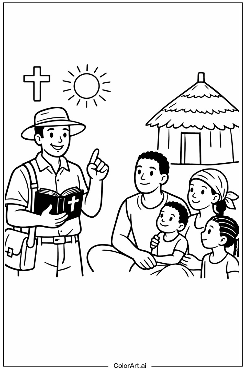Christian with Missionary Theme