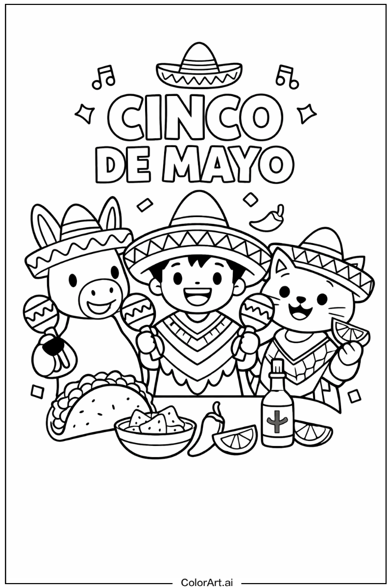 cinco de mayo with Friends 2