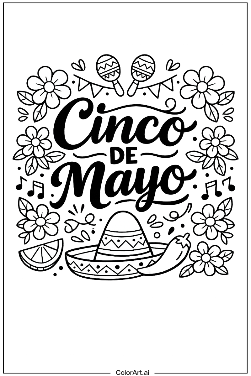 cinco de mayo with Flowers 2