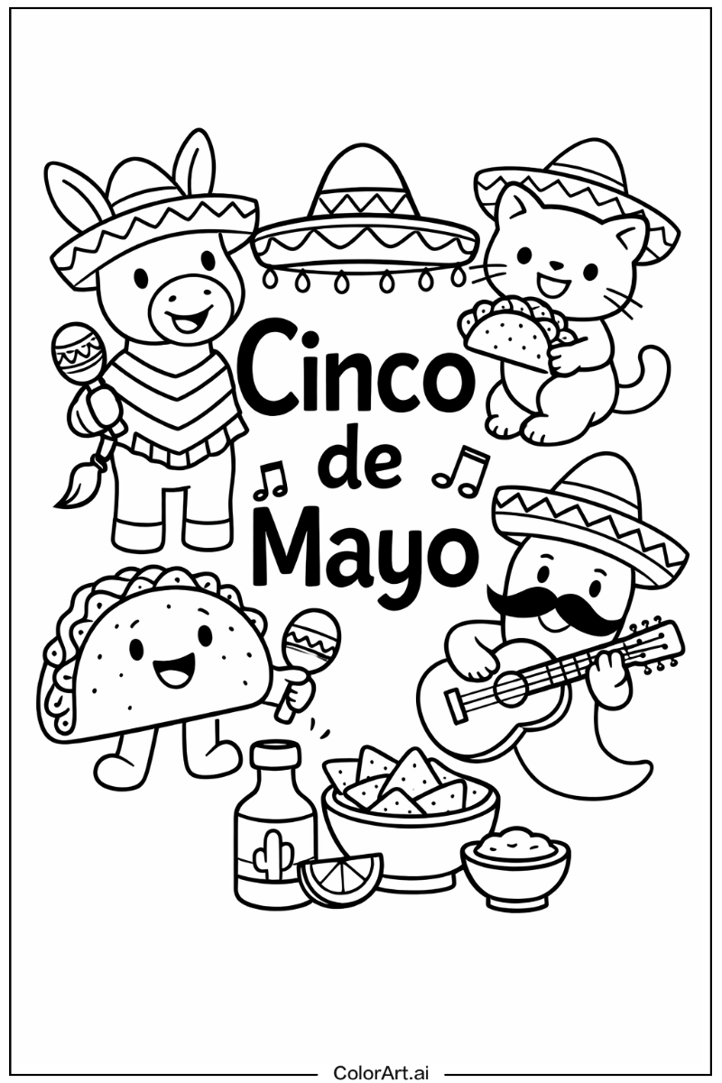 cinco de mayo with Friends 1