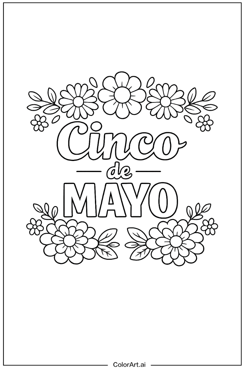 cinco de mayo with Flowers 5