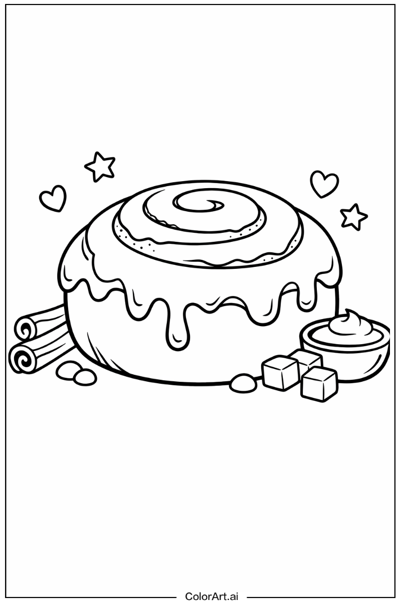 Fluffy cinnamon roll Cinnamon roll Scene 2