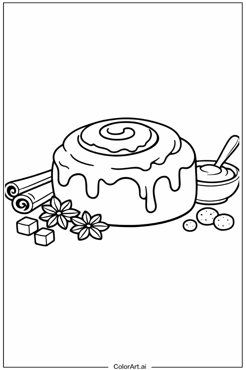 Soft cinnamon roll Cinnamon roll Design