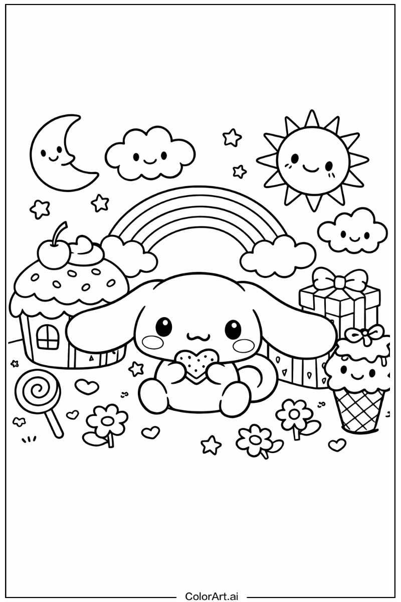 Kawaii Cinnamoroll Design