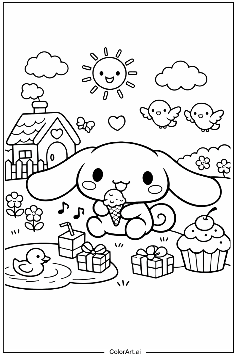 Adorable Cinnamoroll Design
