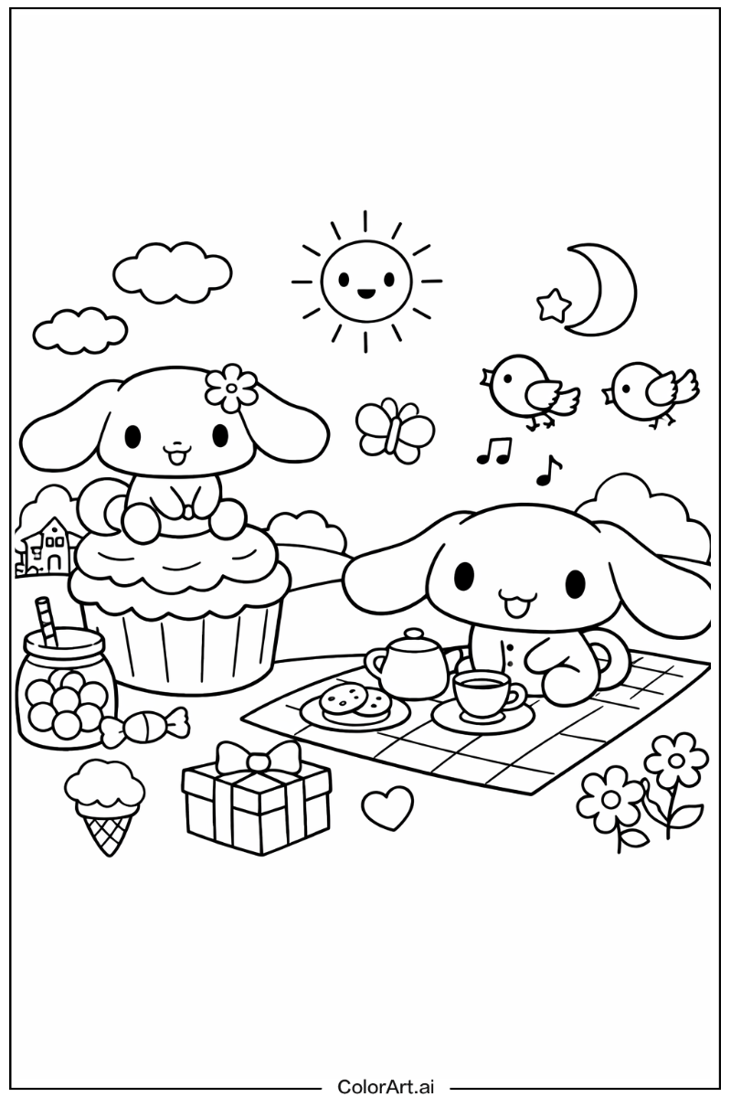 Chiffon Cinnamoroll Design