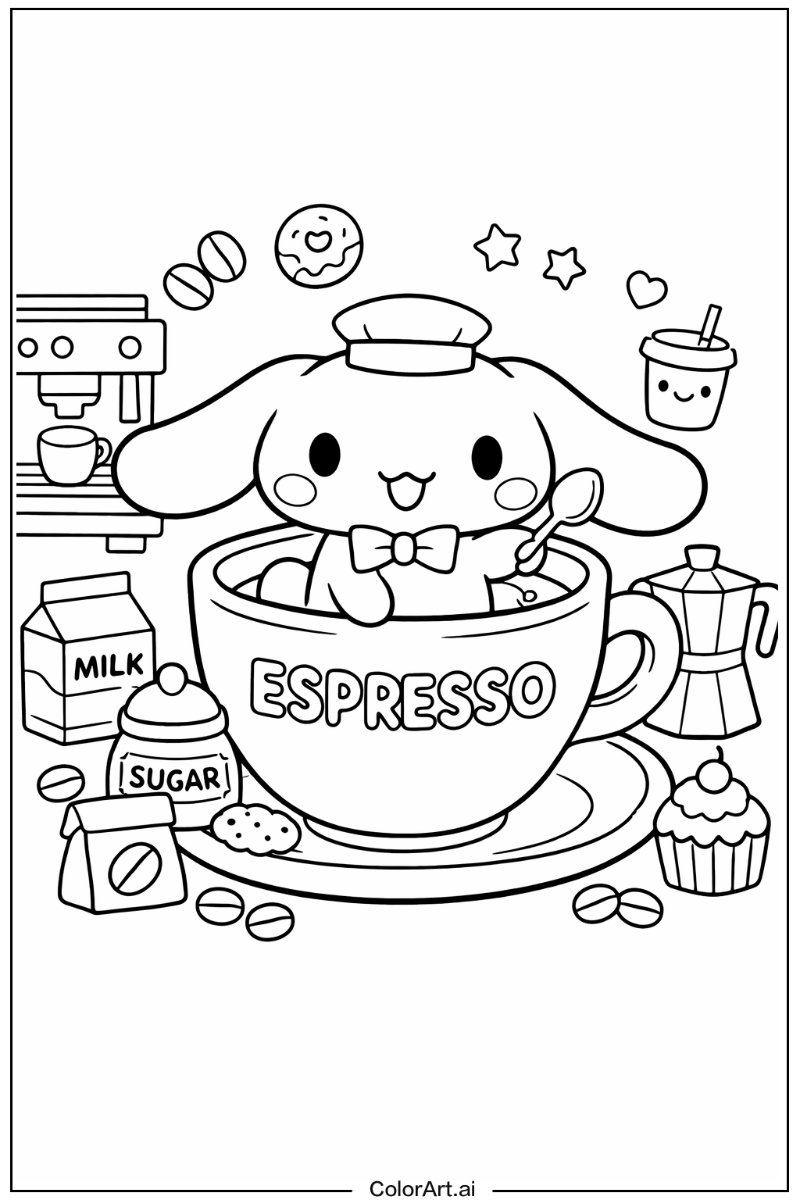 Espresso Cinnamoroll Scene 2