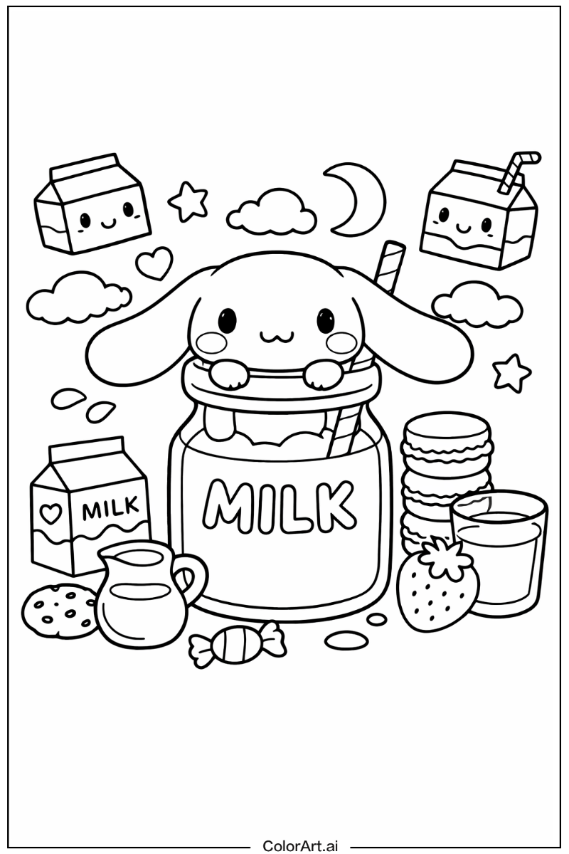 Milk Cinnamoroll Design 2