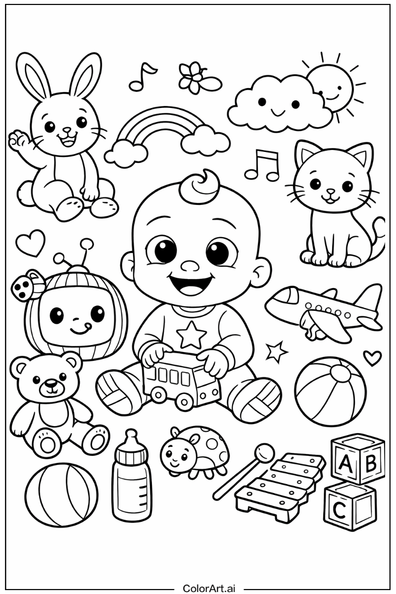 Baby Cocomelon Design