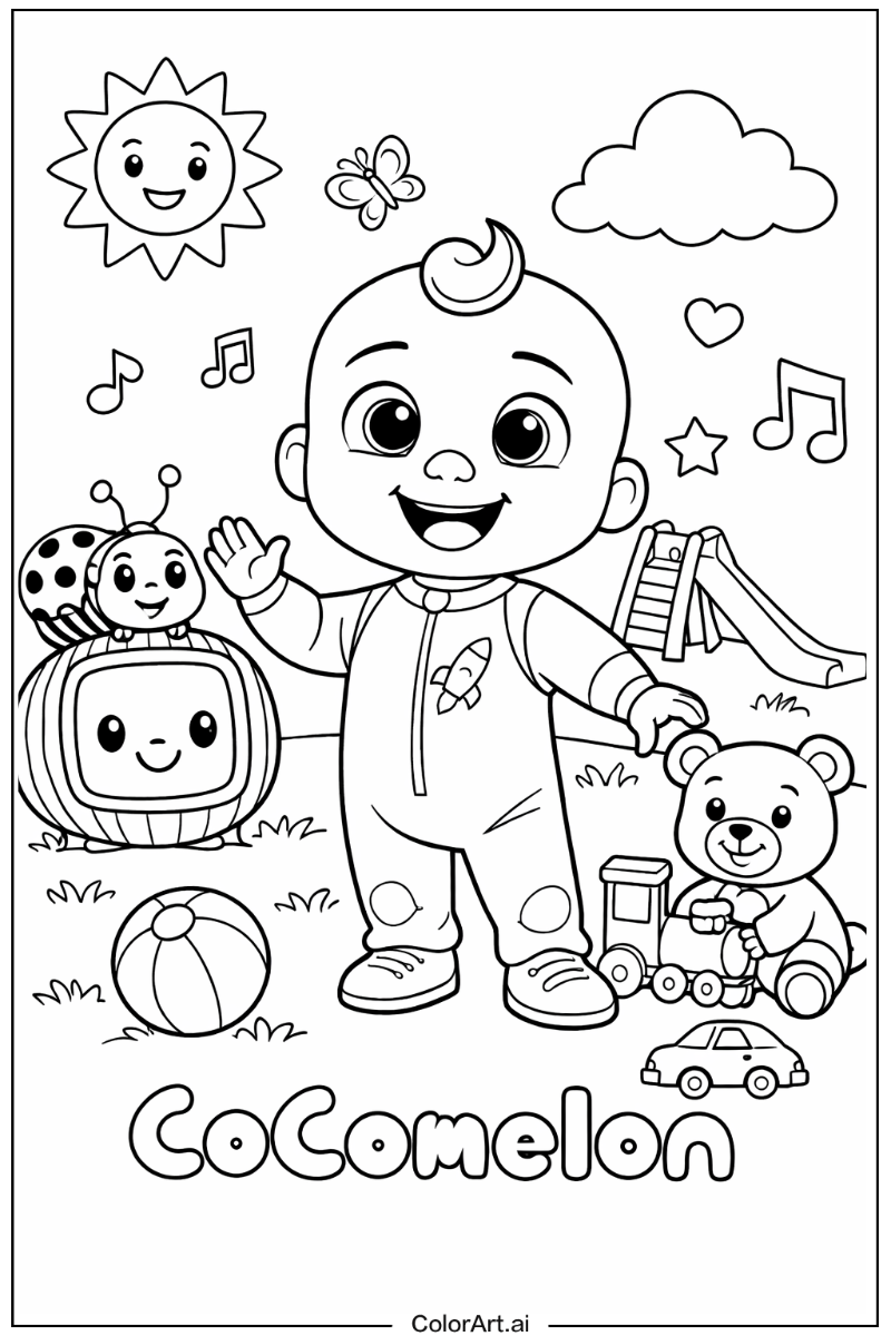 Johnny Cocomelon Scene