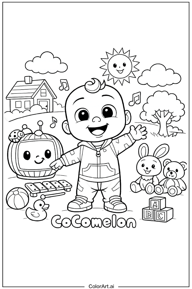Cocomelon with Jj Theme