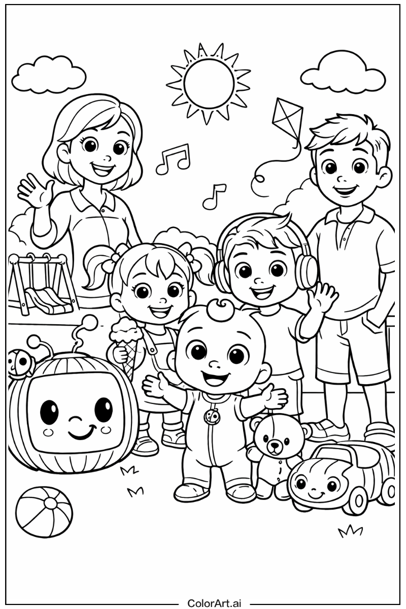 Cocomelon Cocomelon Scene 2