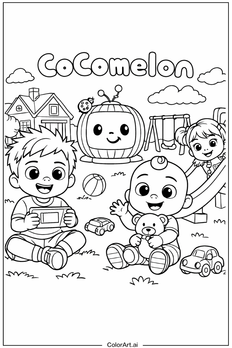 Tomtom Cocomelon Design