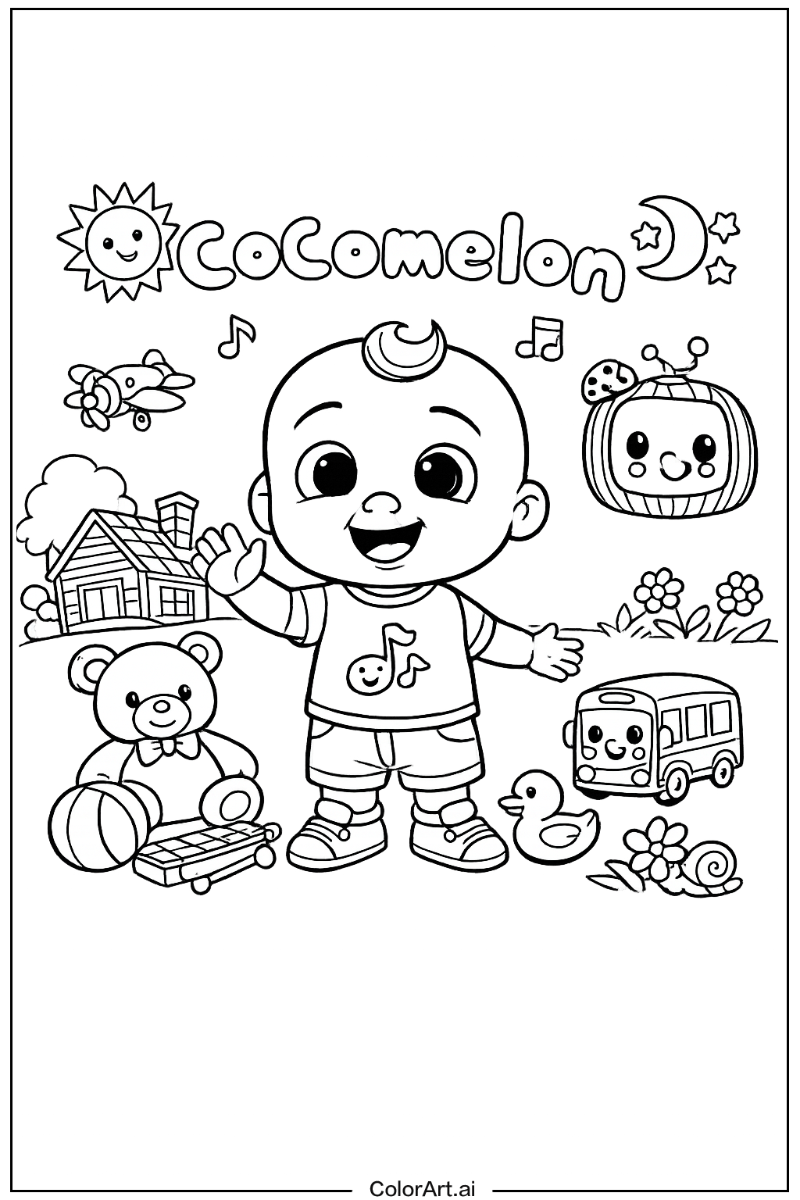 Cocomelon with Jj Theme 2