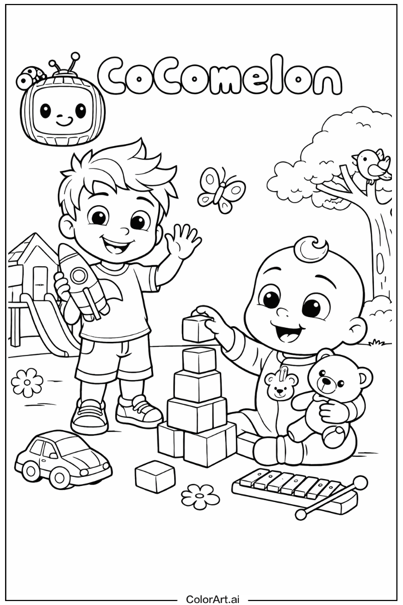 Tomtom Cocomelon Design 2