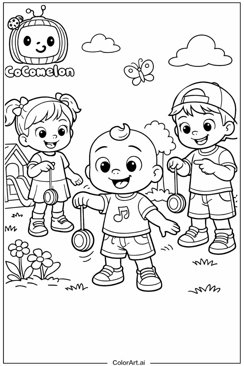 Yo-yo Cocomelon Scene 2