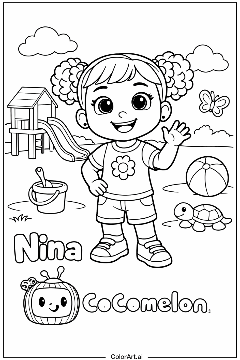Nina Cocomelon Scene 2