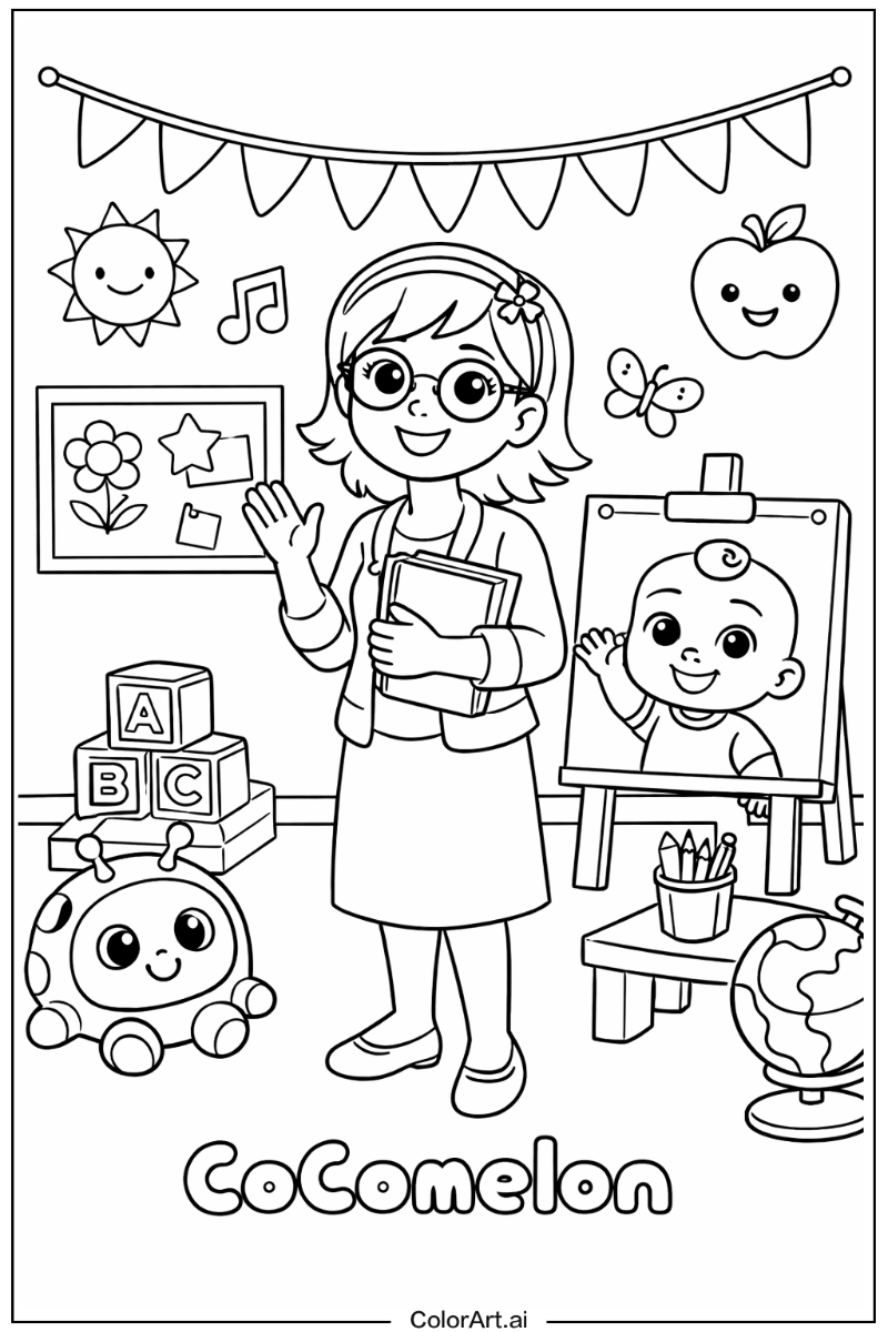 Cocomelon with Ms appleberry Theme 2