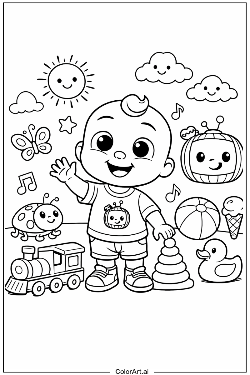 Baby Cocomelon Design 2