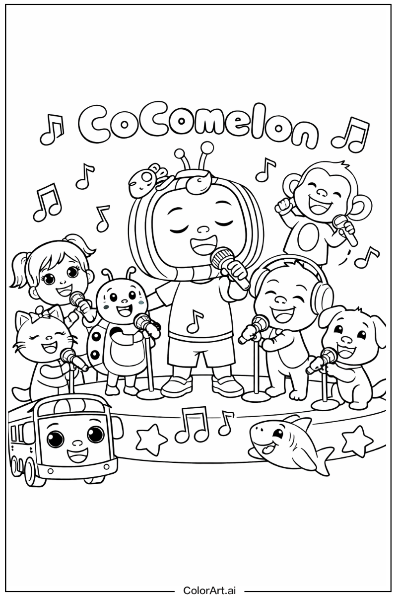 Singing Cocomelon Scene 2