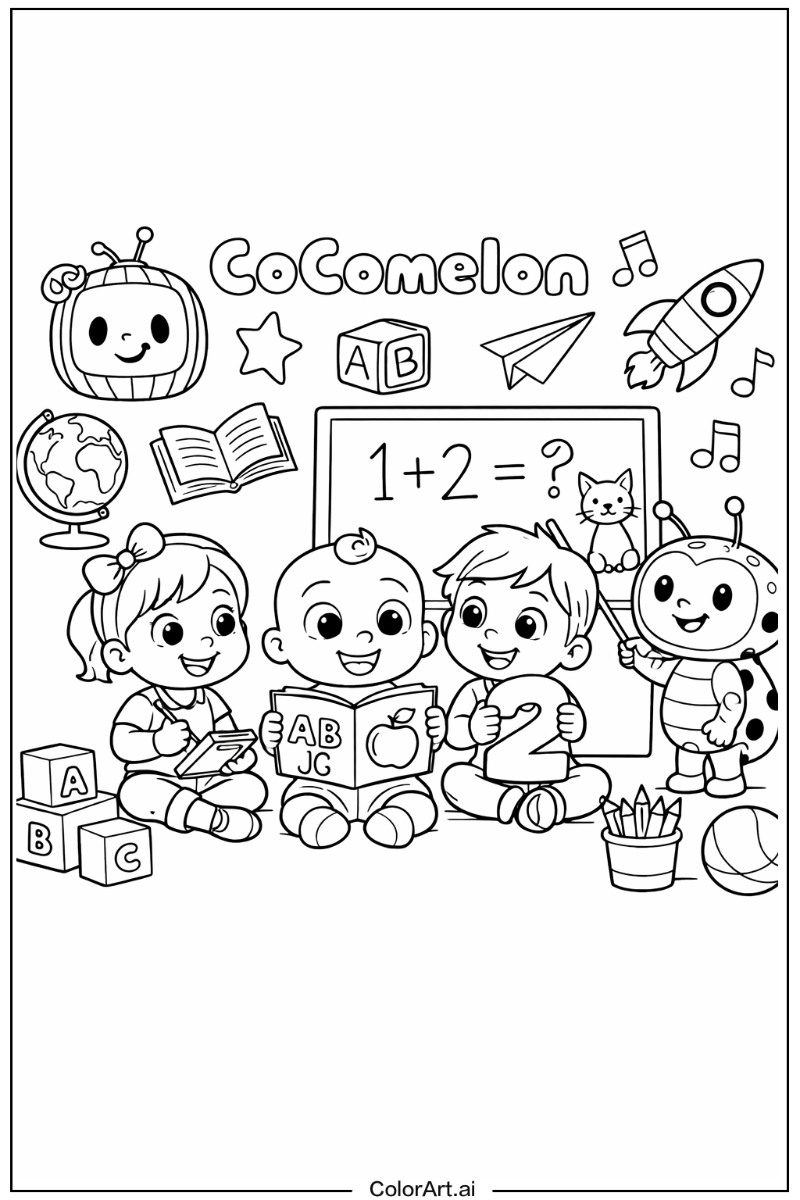 Learning Cocomelon Design 2