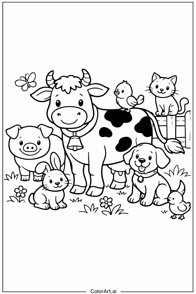 Cow with Friends 3