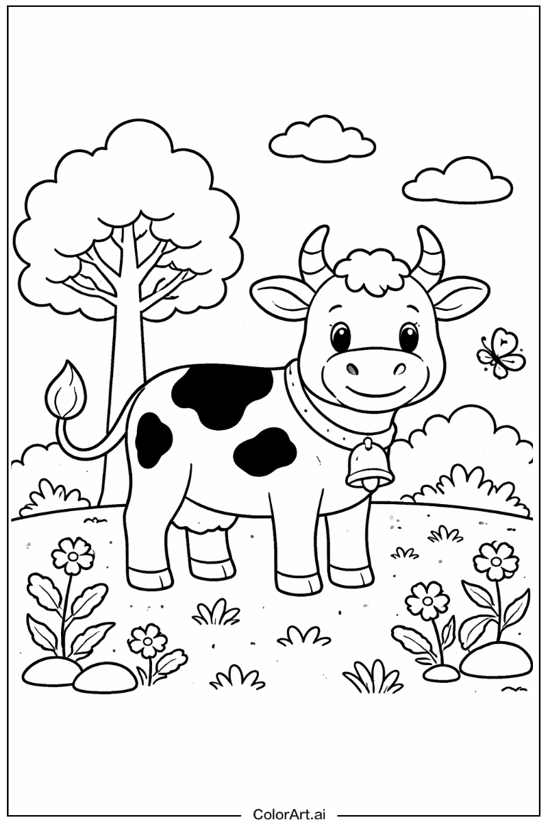 Cow in Nature 3