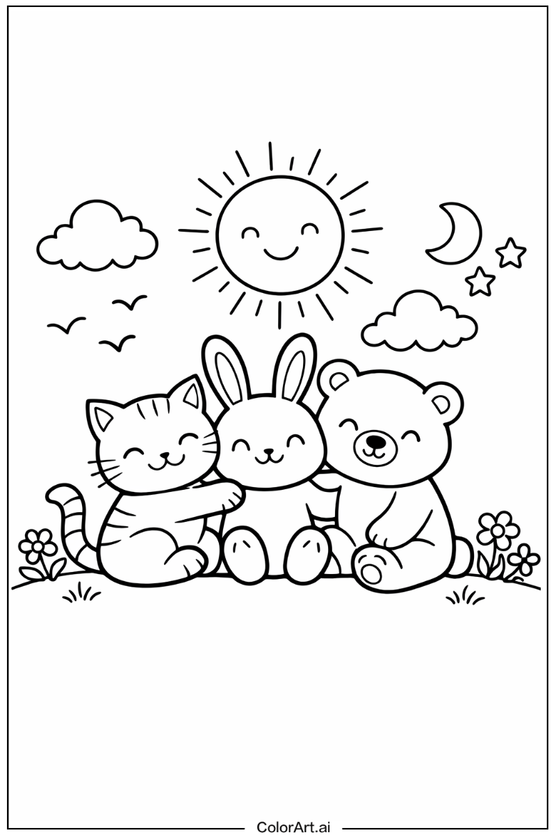 cozy friends Under the Sun 4