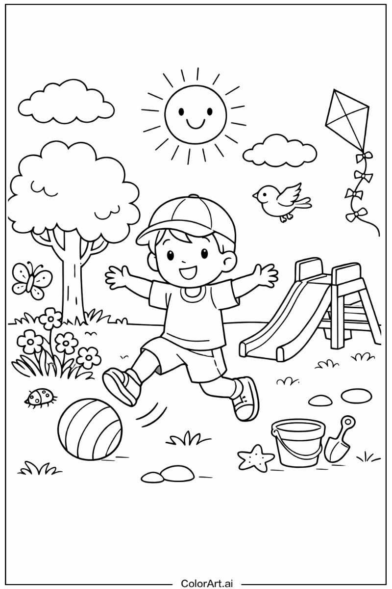 Cozy Playing Outside 2