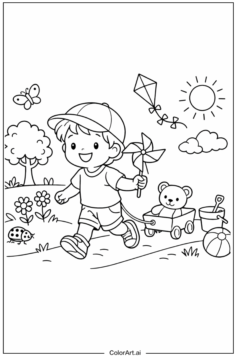 Cozy Playing Outside 1