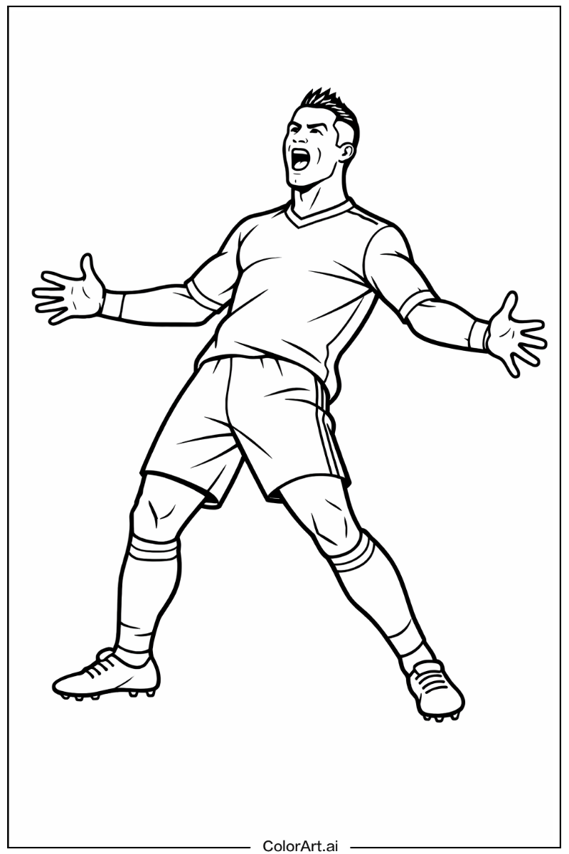 Cristiano ronaldo goal celebration Cristiano Ronaldo Scene