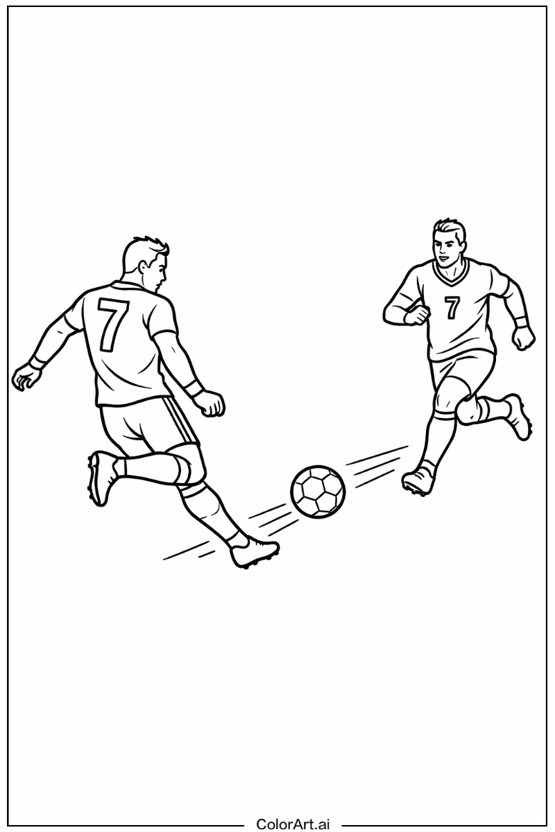 Cristiano Ronaldo with Cristiano ronaldo through pass Theme