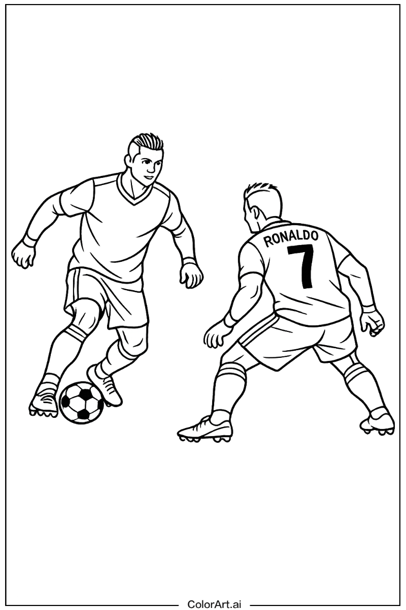 Cristiano ronaldo dribbling Cristiano Ronaldo Design