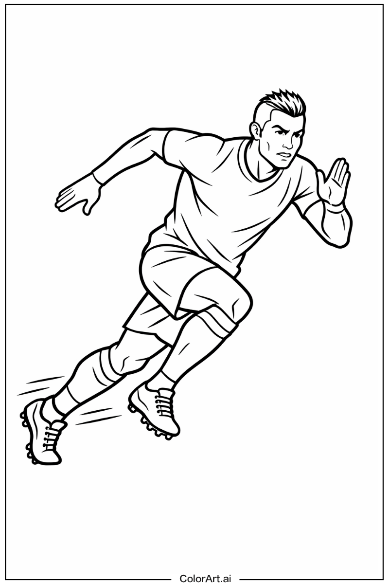 Cristiano ronaldo sprinting Cristiano Ronaldo Scene