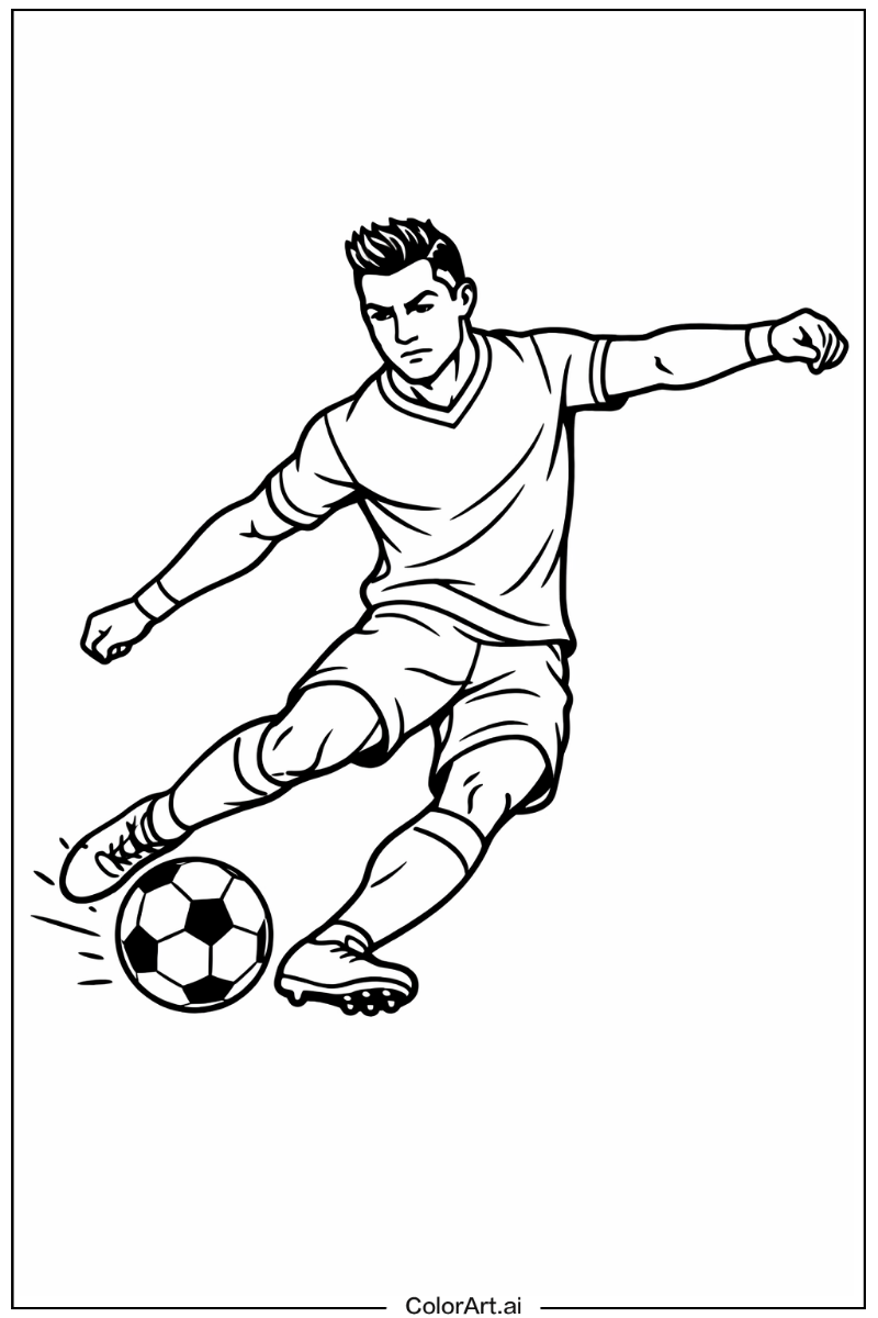 Cristiano ronaldo shooting Cristiano Ronaldo Design 2