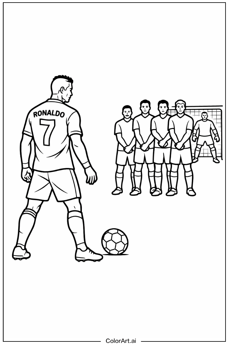 Cristiano ronaldo free kick Cristiano Ronaldo Scene 2