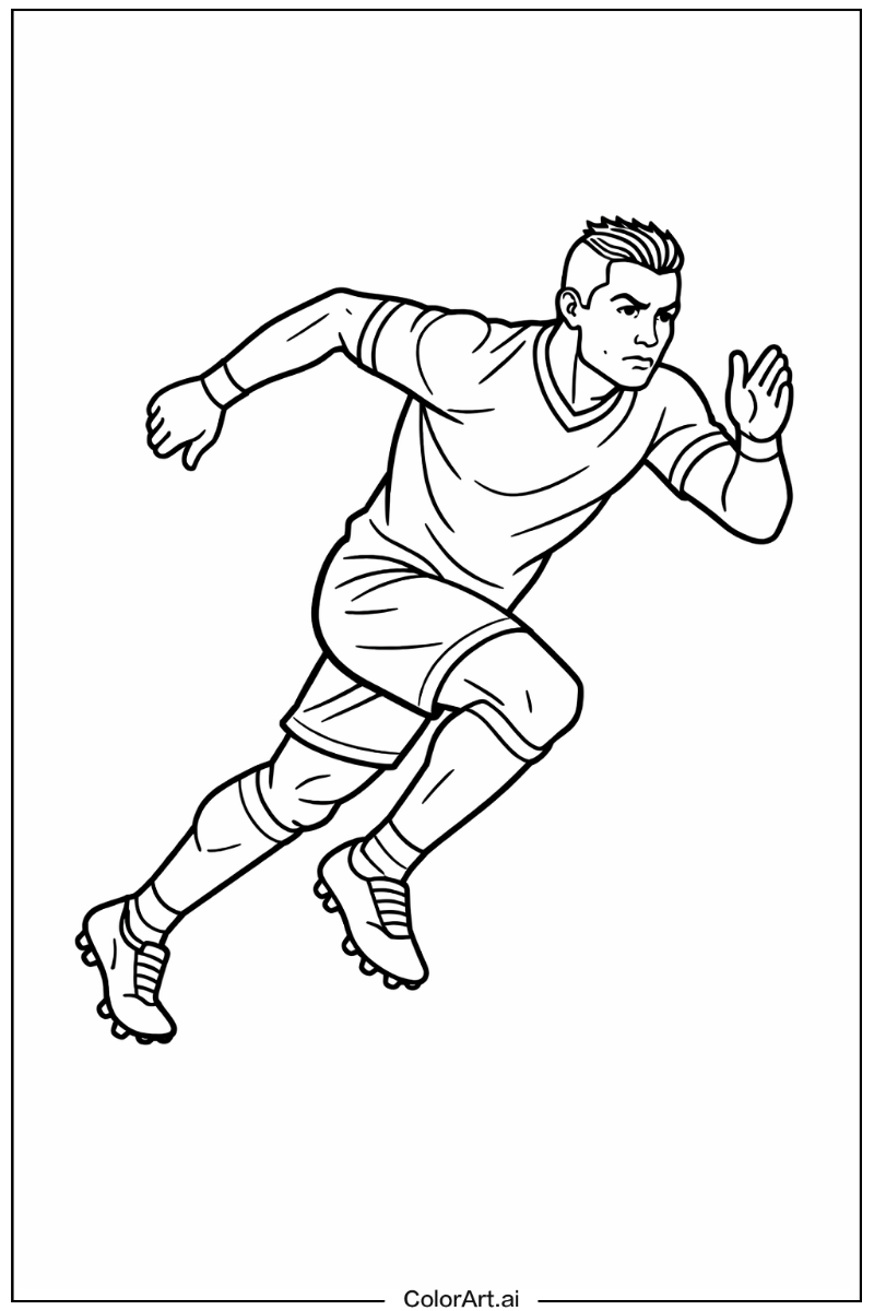 Cristiano ronaldo sprinting Cristiano Ronaldo Scene 2