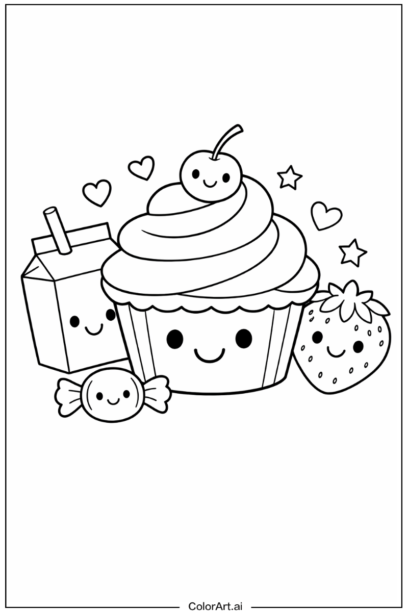 cupcake with Friends 3