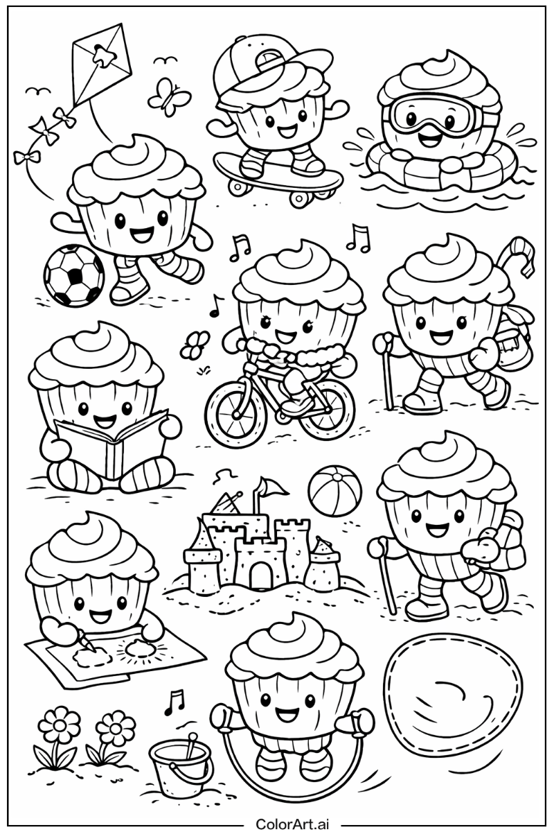 cupcake Having Fun 3