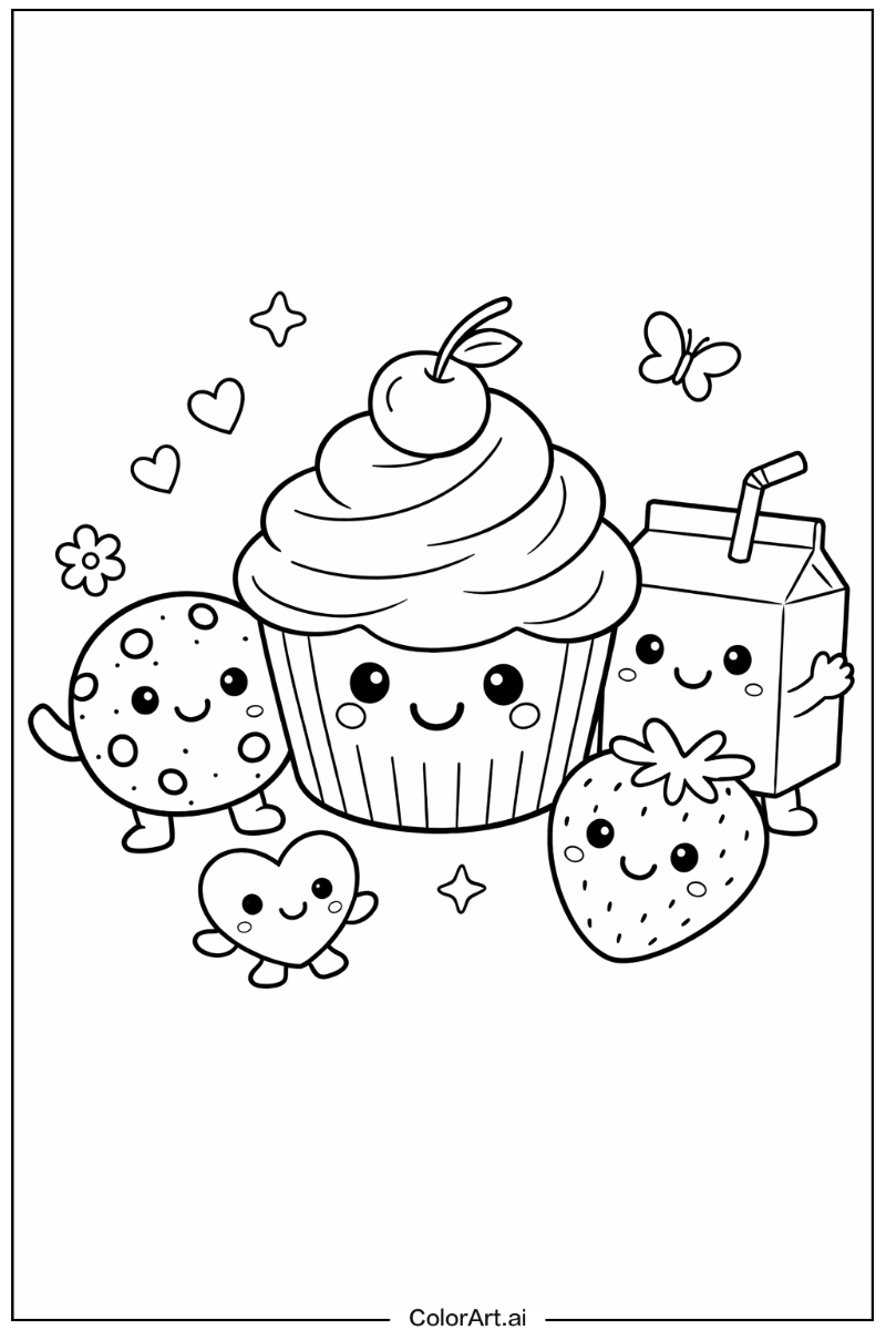 cupcake with Friends 1