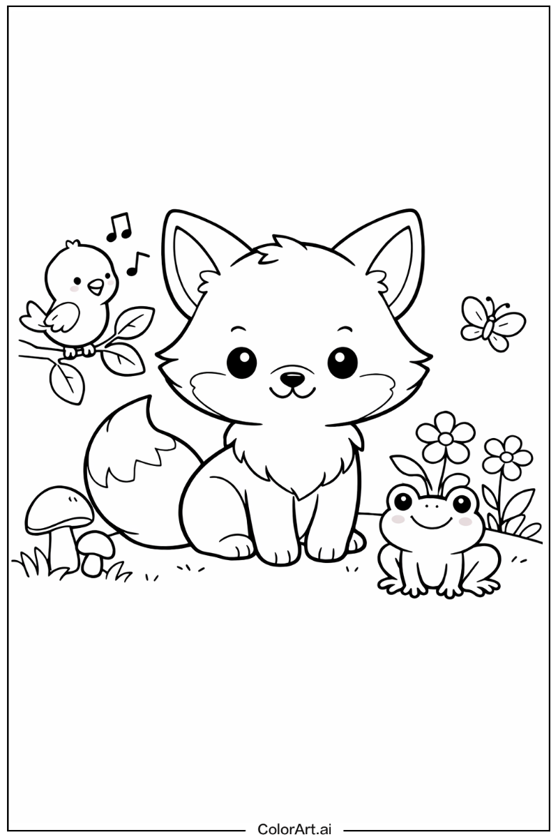 cute animal with Friends 3