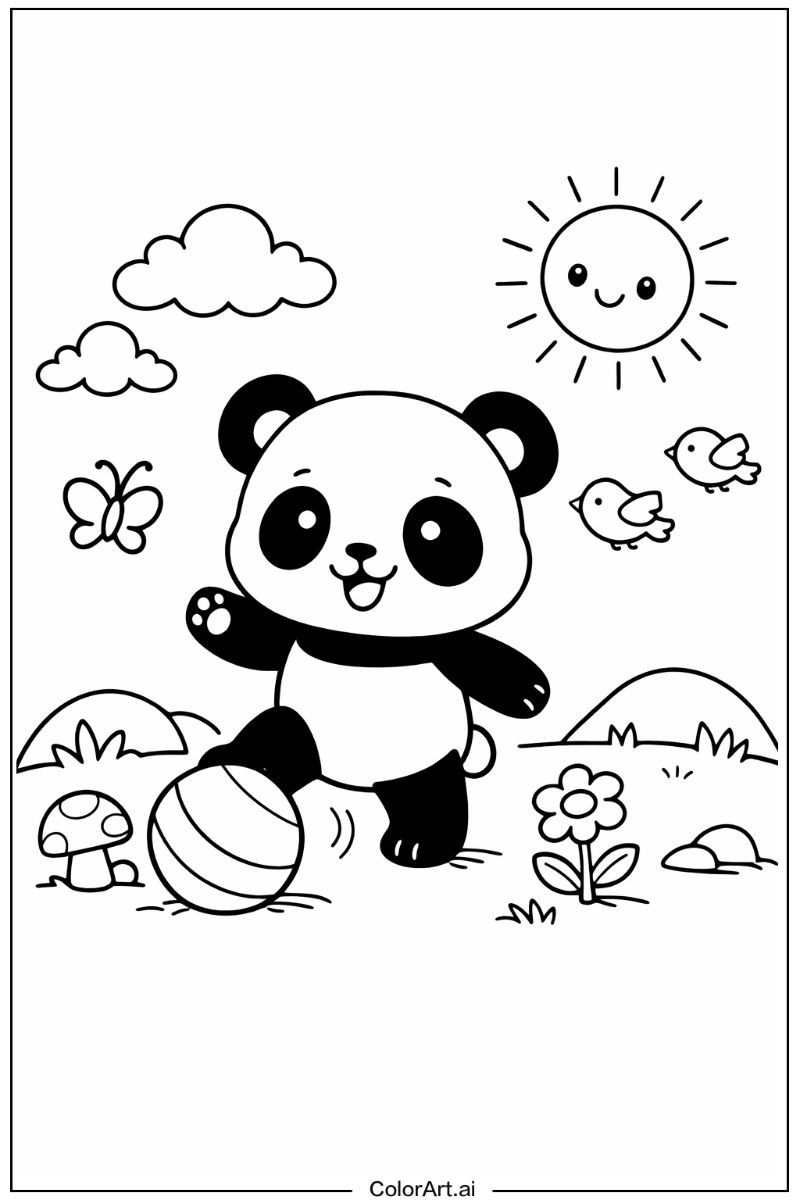 cute animal Playing Outside 1