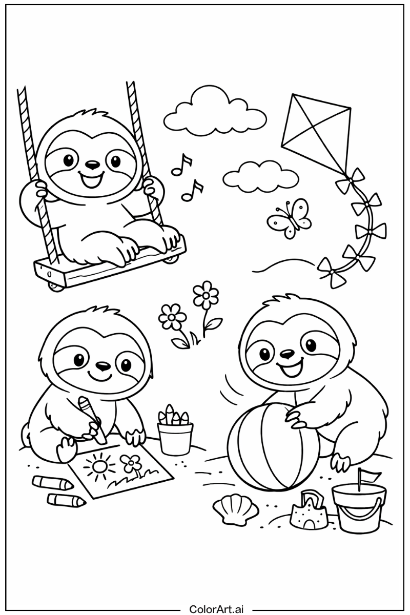 cute animal Having Fun 4