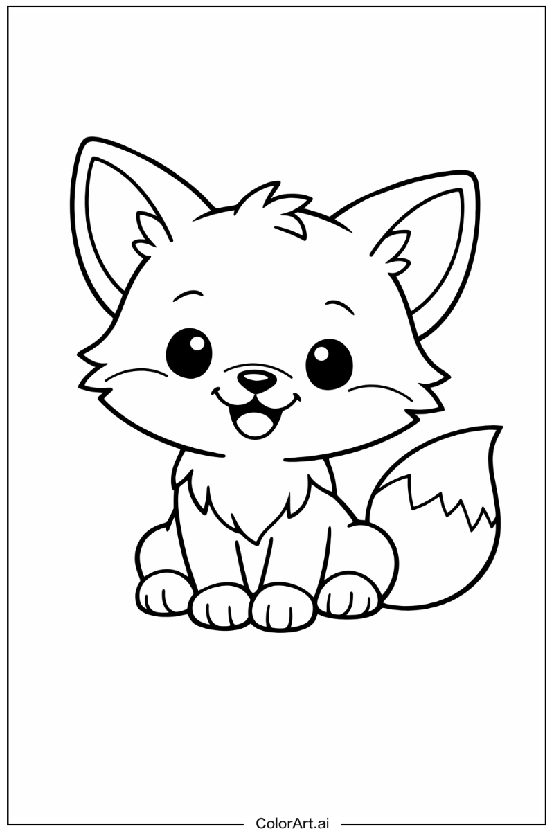 Smiling cute animal 1